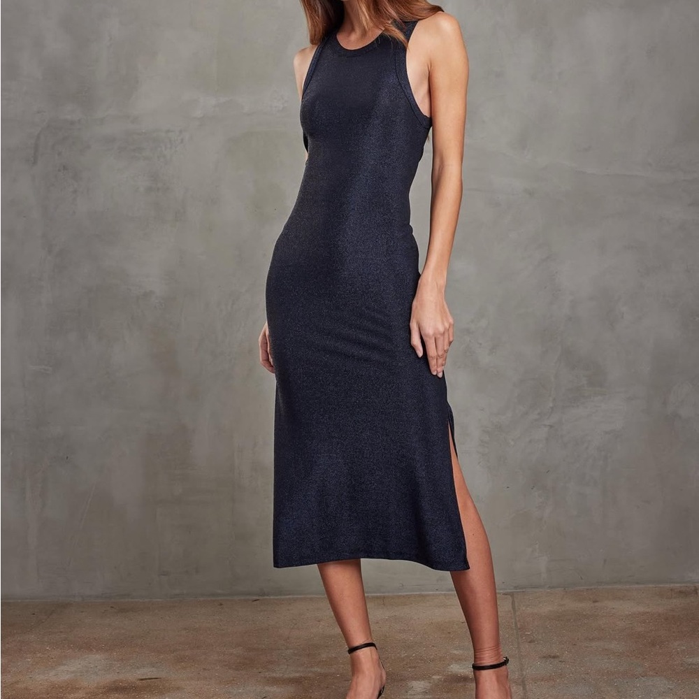 Sundays Jude Metallic Midi Dress